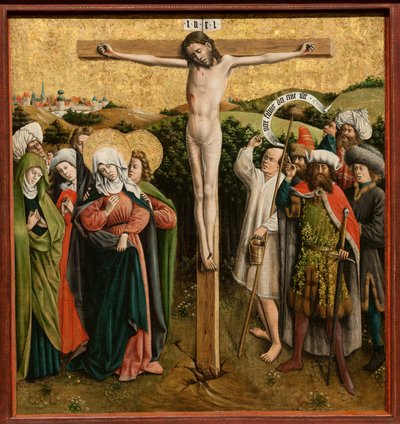 Altarbild mit der Passion Christi, ca. 1440er von Master of the Schlägl Altarpiece