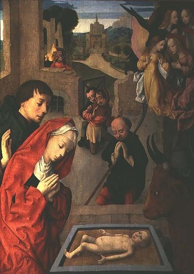 Die Geburt Christi, 1500 von Master of the Virgo Inter Virgines