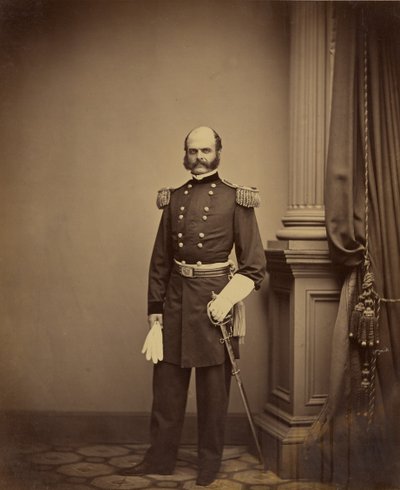 Generalmajor A.E. Burnside von Mathew B. Brady