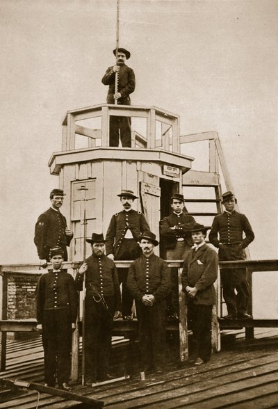 Zentrales Signalstation, Washington, D.C., 1861-65 von Mathew B. Brady
