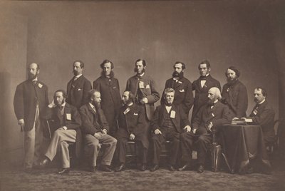 [Mitglieder der New York Sanitary Commission], ca. 1860 von Mathew Brady