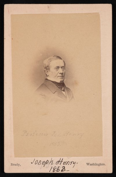 Porträt von Joseph Henry 1797-1878 von Mathew Brady