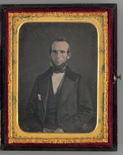 Unbetiteltes Porträt eines sitzenden Mannes, 1862 von Mathew Brady