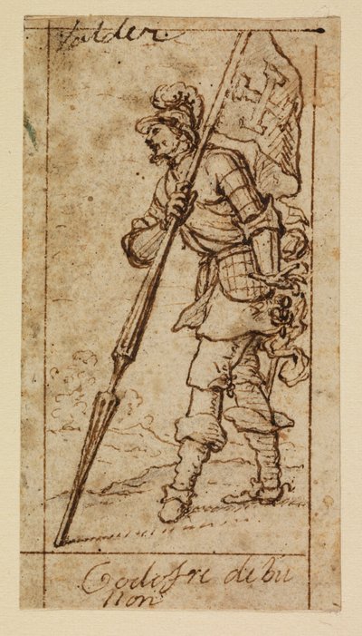 Gottfried von Bouillon von Matias de (attr.to) Torres