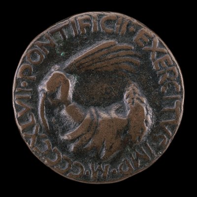 Emblem der Autorität [Rückseite], 1447 von Matteo di Andrea de Pasti