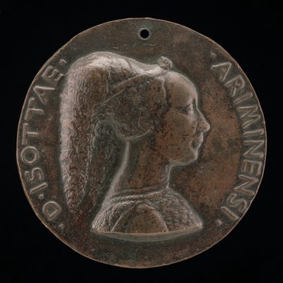 Isotta degli Atti, 1432-1474, Geliebte 1446, dann Ehefrau nach 1453 von Sigismondo Malatesta von Matteo di Andrea de Pasti