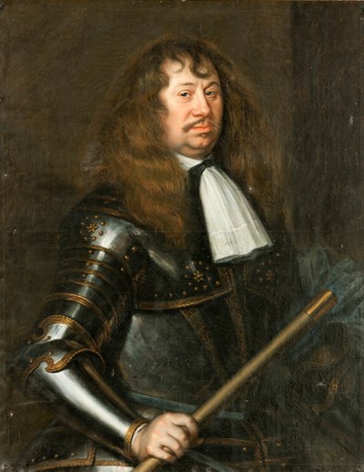 Porträt von Carl Gustav Wrangel 1613-1676, Graf von Salmis, 1662 von Matthaeus Merian the Younger