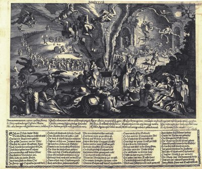 Der Hexensabbat von Matthaus the Elder Merian