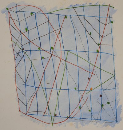Stabkarte 2, 2014 von Matthew Hilton