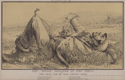 Der raue Gulliver in den Fängen! oder, Der wahre Nutzen unserer Bürgerarmee von Matthew