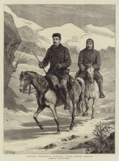 Hauptmann Frederick Burnaby, Royal Horse Guards von Matthew White Ridley