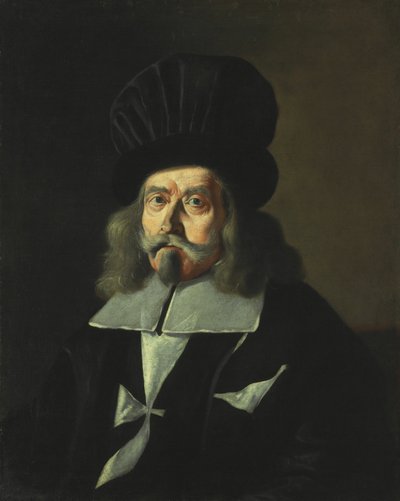 Porträt eines Großmeisters der Malteserritter, Martin de Redin von Mattia Preti