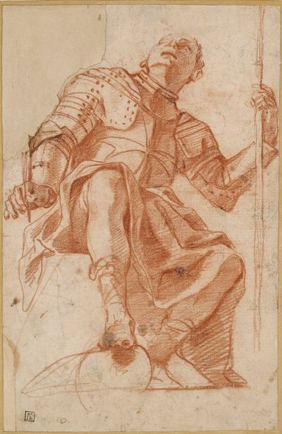 Studie für einen Ritter von Malta von Mattia Preti