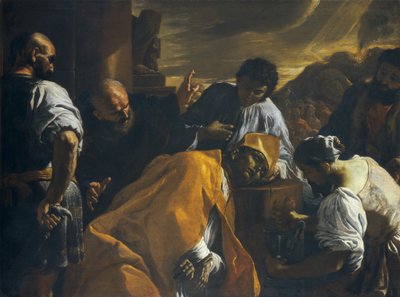 Das Martyrium des heiligen Gennaro von Mattia Preti