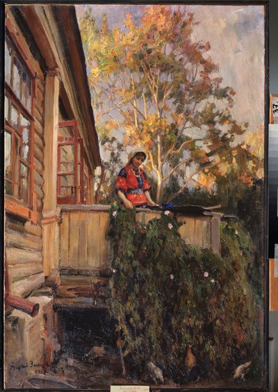 Auf dem Balkon von Matvei Markovich Zaytsev