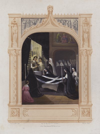 Eintritt in die heiligen Weihen von Maurice Leloir