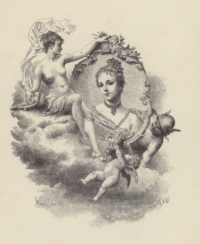 Illustration für Manon Lescaut von Maurice Leloir