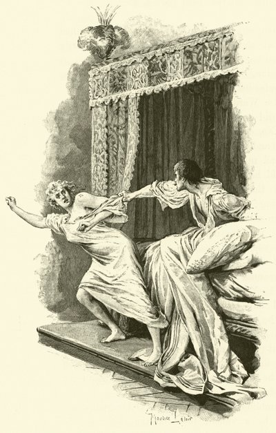Illustration für Die drei Musketiere von Maurice Leloir