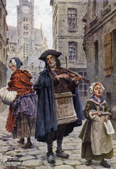 Le Chanteur De Complaintes von Maurice Leloir