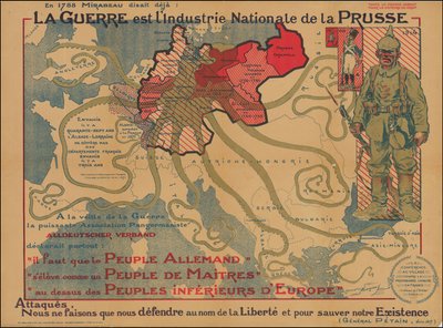 1788 sagte Mirabeau bereits - Der Krieg ist die nationale Industrie Preußens von Maurice Neumont