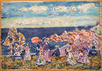 Am Strand von Maurice Prendergast