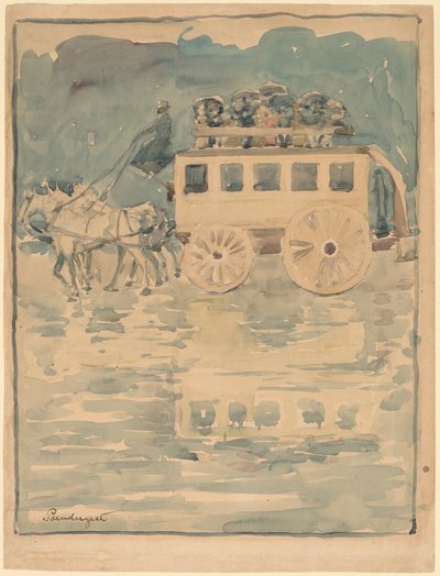 Pariser Omnibus von Maurice Brazil Prendergast