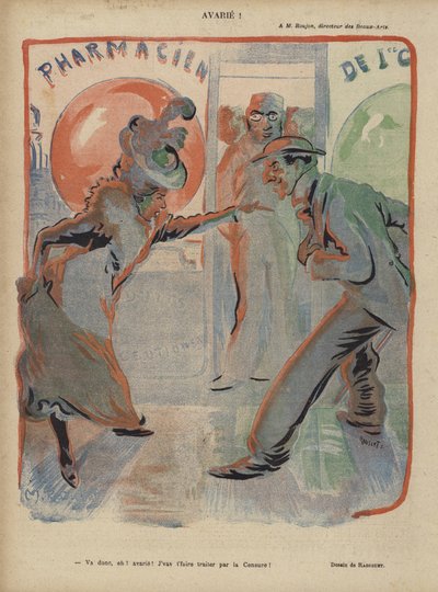 Illustration für Le Rire von Maurice Radiguet