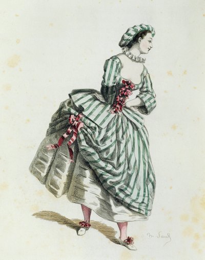 Corallina im Jahr 1744 von Maurice Sand