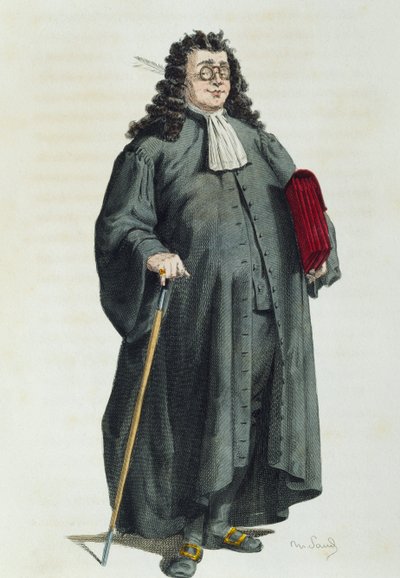 Notar oder Anwalt im Jahr 1725 von Maurice Sand