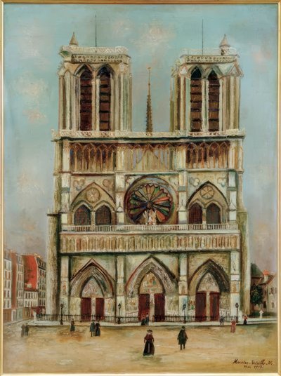 Notre Dame von Maurice Utrillo