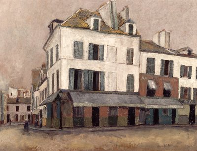 Place du Tertre in Montmartre von Maurice Utrillo