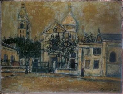 Saint-Pierre de Montmartre von Maurice Utrillo