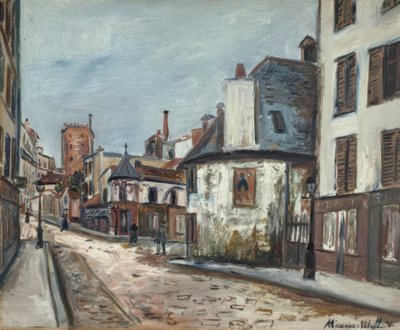 Die Taverne "La Belle Gabrielle" von Maurice Utrillo