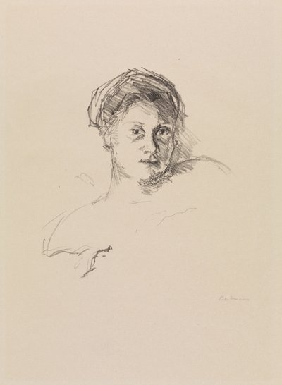 Bildnis Minna Beckmann-Tube von Max Beckmann