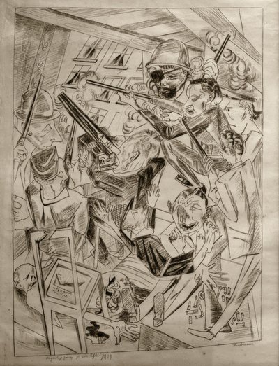 Die Letzten von Max Beckmann