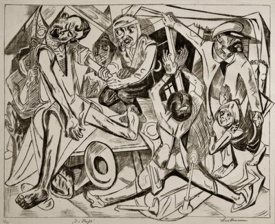 Die Nacht von Max Beckmann
