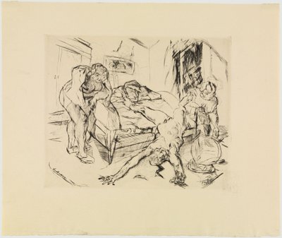 Die Nacht von Max Beckmann