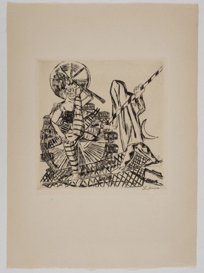 Die Seiltänzer von Max Beckmann