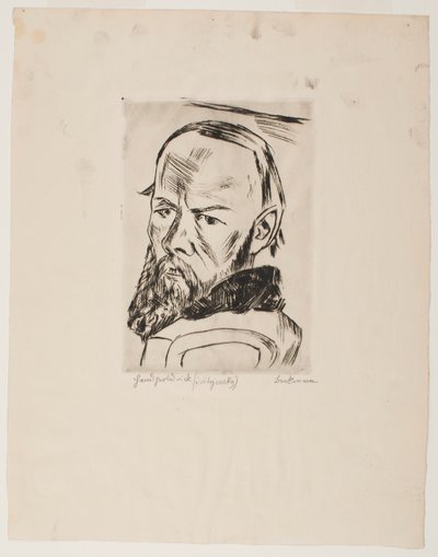 Dostojewski II von Max Beckmann