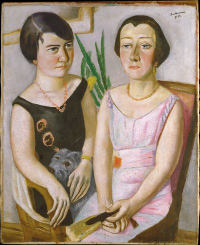 Doppelporträt von Max Beckmann