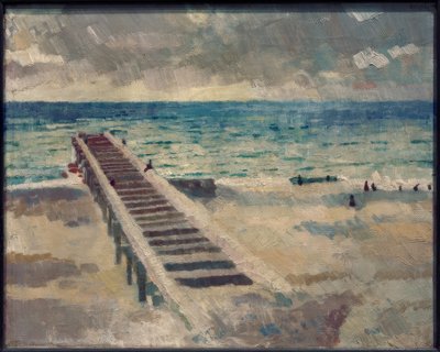 Kleine Bühne von Max Beckmann