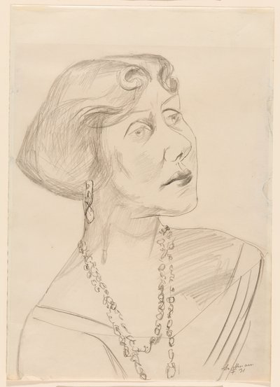Porträt von Lilly von Schnitzler von Max Beckmann