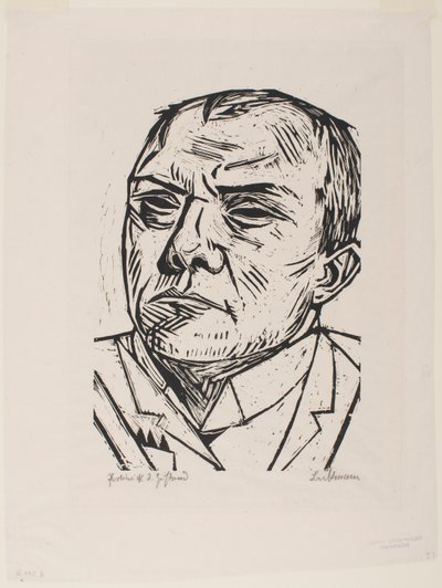 Selbstbildnis von Max Beckmann