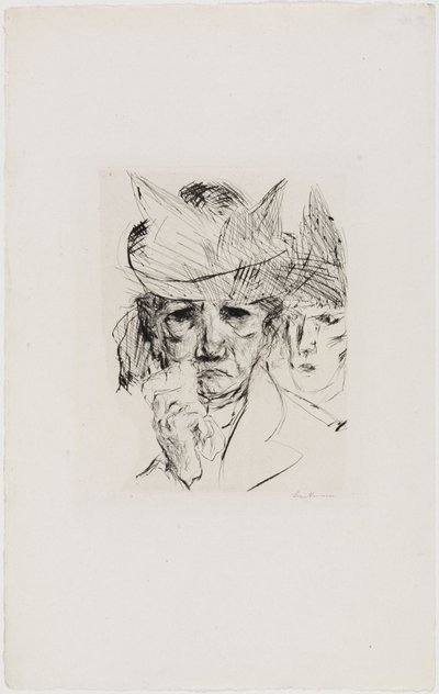 Weinende Frau von Max Beckmann