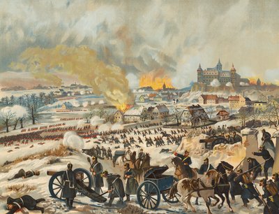 Schlacht von Montbéliard von Max Henze-Dassau