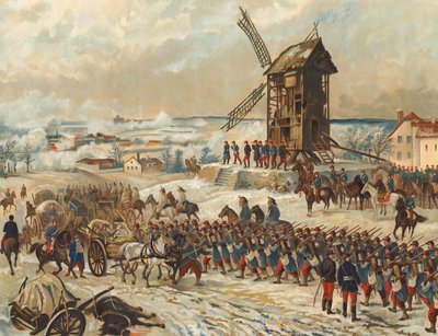 Schlacht von St. Quentin von Max Henze-Dassau