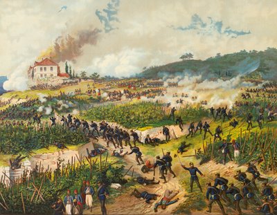 Sturm auf den Geisberg, Schlacht von Weißenburg von Max Henze-Dassau