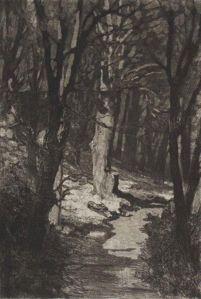 Im Walde, aus Dramen Opus IX von Max Klinger