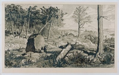 Berglandschaft von Max Klinger