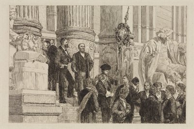 Portal des neuen Kunstgewerbemuseums von Max Klinger